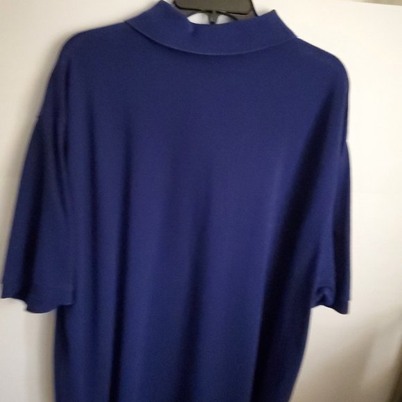 Ralph Lauren Men's shirt navy blue short sleeve 100% cotton size 2X. - Picture 5 of 12